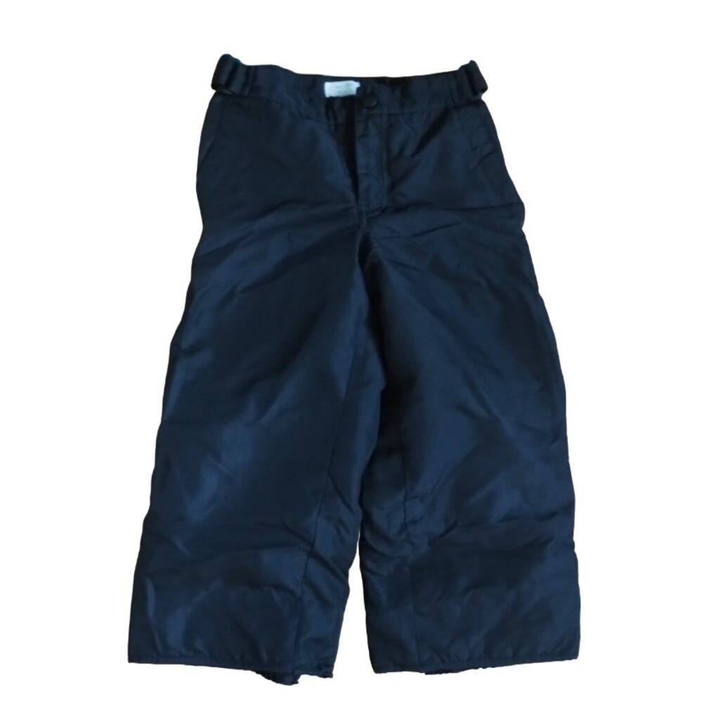 The Children's Place Kids Girl/Boy Snow Pants Black with Snap Size 5